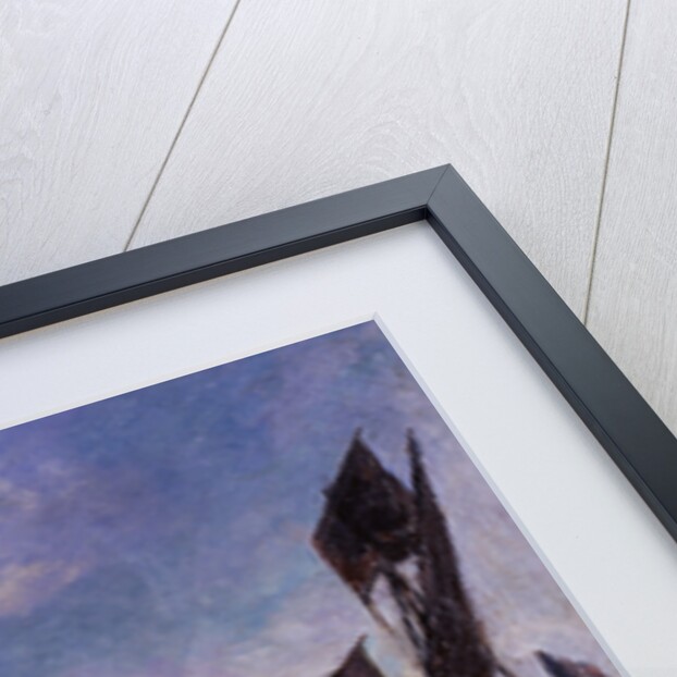 Quay at Honfleur by Johan Barthold Jongkind