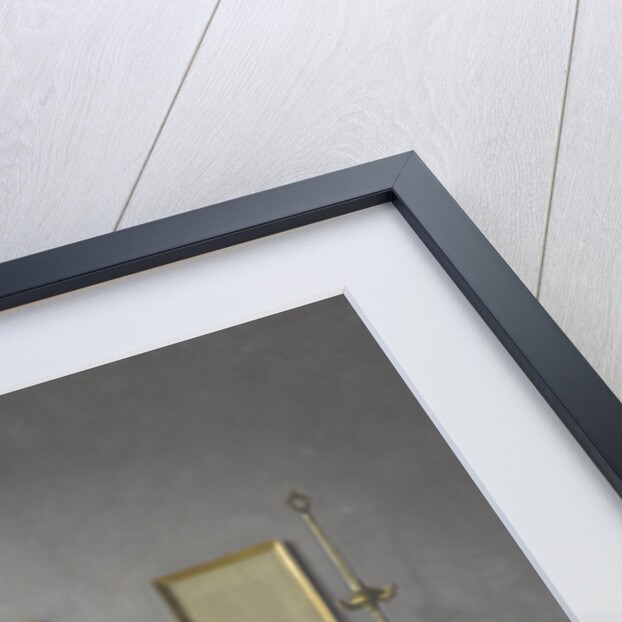 Ida Standing at a Desk by Vilhelm Hammershøi