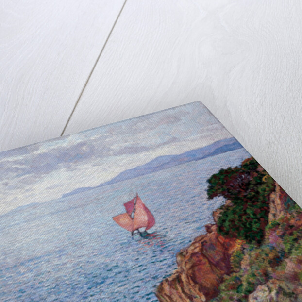 The Red Sail by Théo van Rysselberghe