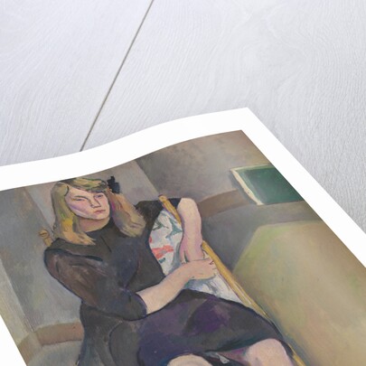 Seated Girl by Jules Pascin