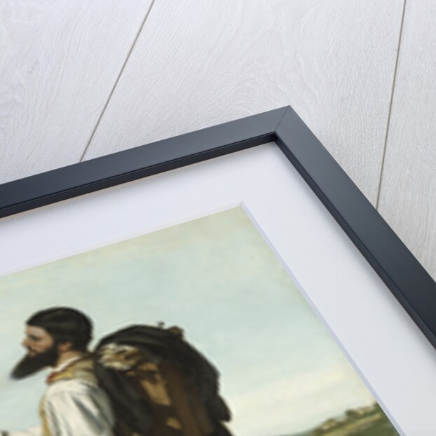 Bonjour, Monsieur Courbet by Gustave Courbet