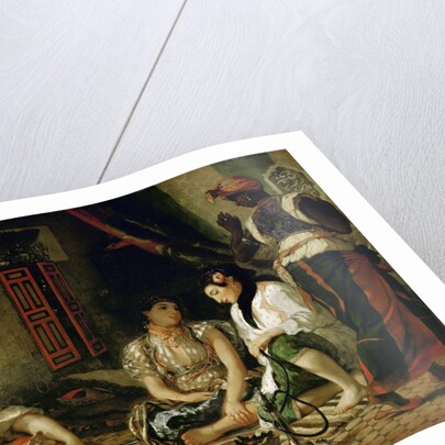 The Women Of Algiers In Their Apartment by Eugène Delacroix
