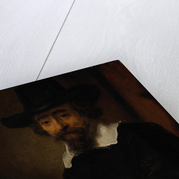 Portrait of Ephraim Bueno by Rembrandt van Rhijn