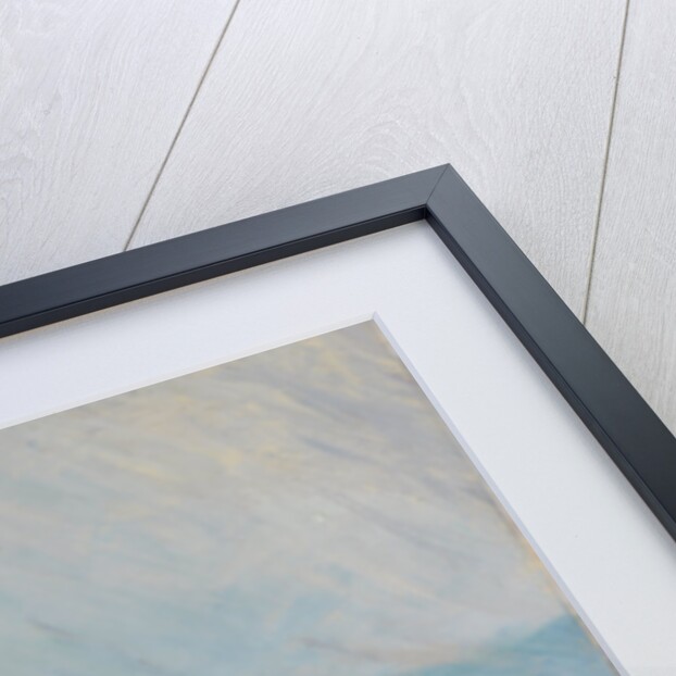 Rain in Étretat by Claude Monet