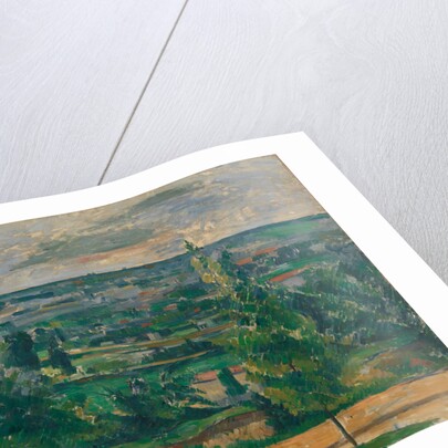 Landscape in Jas de Bouffan by Paul Cézanne