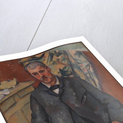 Seated Man by Paul Cézanne