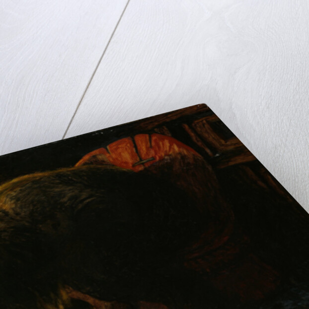 The Princess picking Lice from the Troll by Theodor Kittelsen