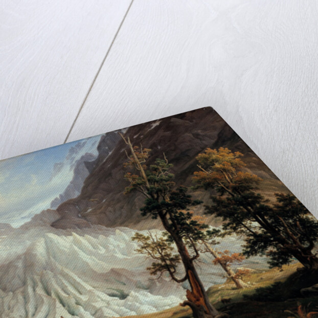 The Lower Grindelwald Glacier by Thomas Fearnley