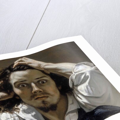 The Desperate Man (Self-Portrait) by Gustave Courbet