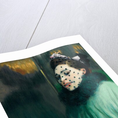 Woman with veil (Femme à la voilette) by Louis Anquetin