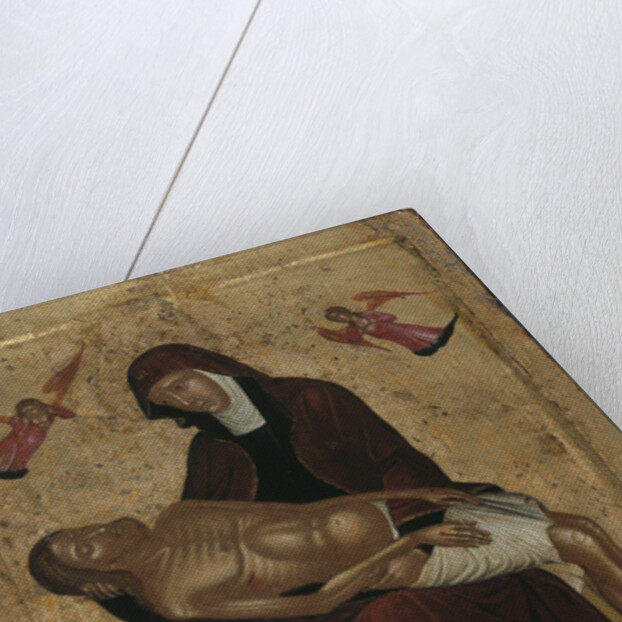 Pietà by Greek icon