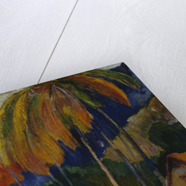 Mahana Maà (Landscape in Tahiti) by Paul Eugéne Henri Gauguin