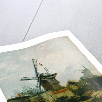 Windmills on Montmartre by Vincent van Gogh