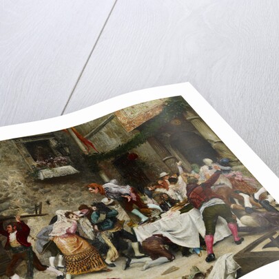 An Interrupted Banquet by Juan José Gárate y Clavero