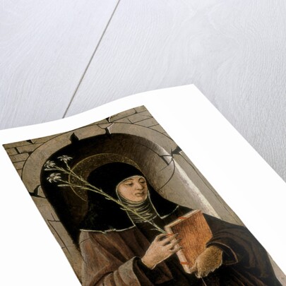 Saint Clare by Francesco del Cossa