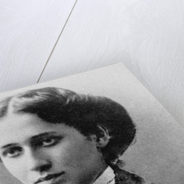 Portrait of the Poetess Anna Akhmatova by Anonymous