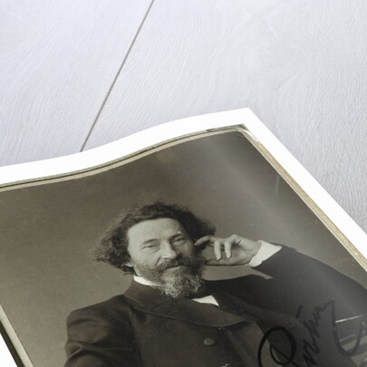 Portrait of the artist Ilya Repin by Photo studio H. Rentz & F. Schrader