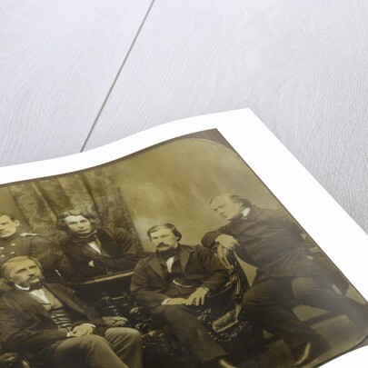 Sovremennik: Ivan Goncharov, Ivan Turgenev, Leo Tolstoy, Dmitri Grigorovich, Alexander Druzhinin and by Sergei Lvovich Levitsky