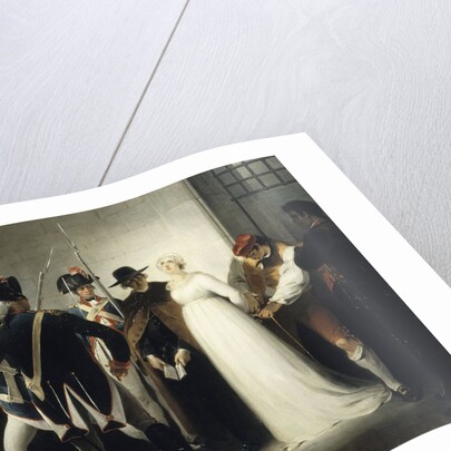 Marie Antoinette Being Taken to Her Execution on 16 October 1793, 1794 by William Hamilton