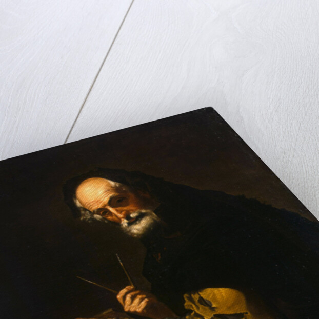 Philosopher with a book, a compass and goniometer, 1630 by José de Ribera