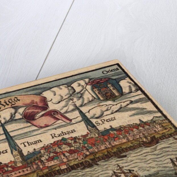 Riga by Sebastian Münster