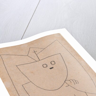 Christian ghost (Christliches Gespenst), 1939 by Paul Klee