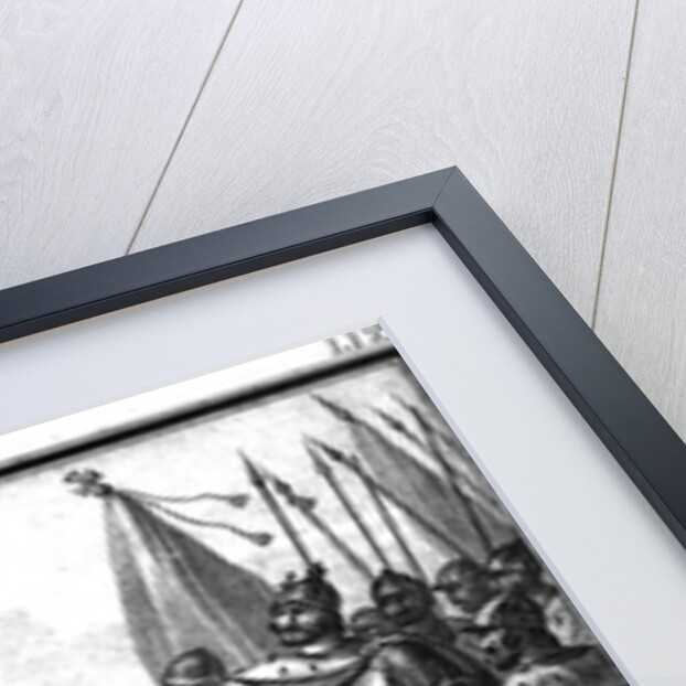 The Russian princes rejects the offer of the Ambassador of Batu Khan. 1237 (From Illustrated Karamz by Boris Artemyevich Chorikov