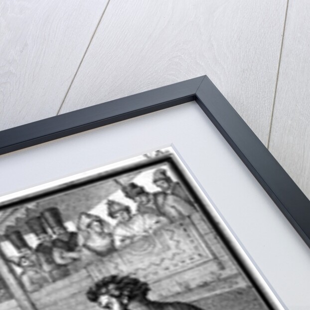 Bear baiting at the time of Tsar Feodor I of Russia (From Illustrated Karamzin), 1836 by Boris Artemyevich Chorikov