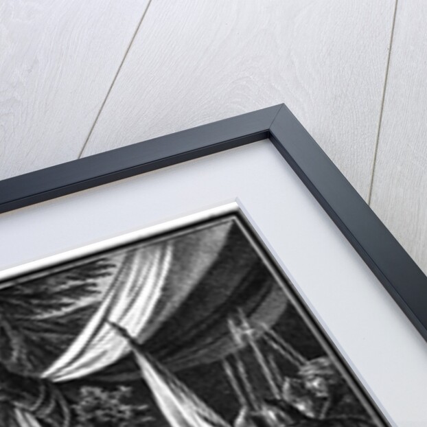 Rurik, Sineus and Truvor. The Invitation of the Varangians, 862 (From Illustrated Karamzin), 1836 by Boris Artemyevich Chorikov