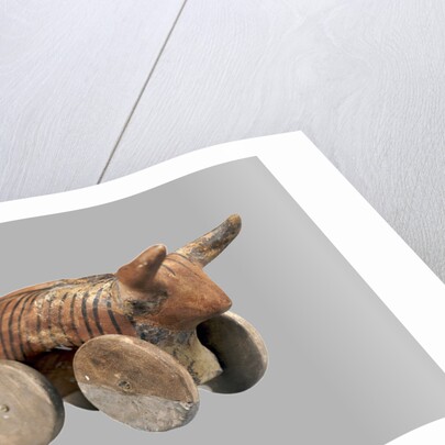 Zoomorphic Statuette with Wheels, 3950-3500 B.C by Prehistoric Russian Culture