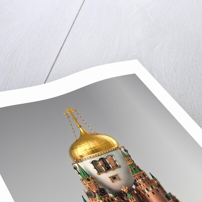 Easter egg Moscow Kremlin, 1904-1906 by Factory Fabergé Russian Master