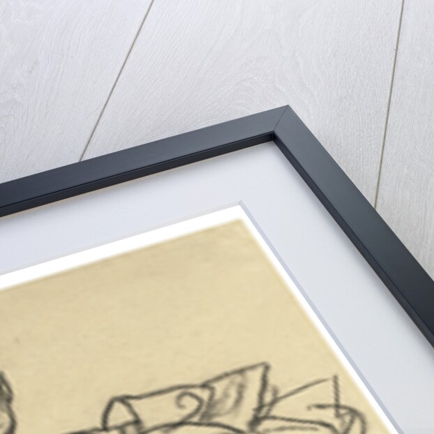 Girl lying on her back with crossed arms and legs, 1918 by Egon Schiele