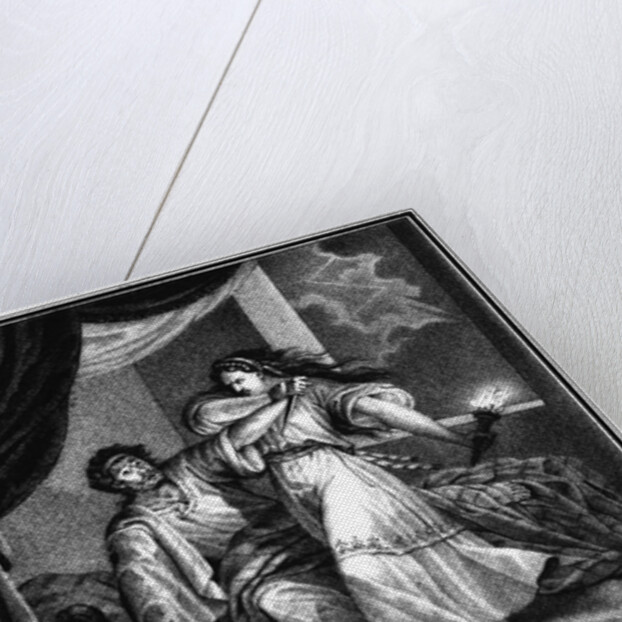 Vladimir and Rogneda (From Illustrated Karamzin), 1836 by Boris Artemyevich Chorikov