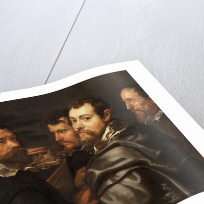 Self-Portrait in a Circle of Friends from Mantua, ca 1604 by Pieter Paul Rubens