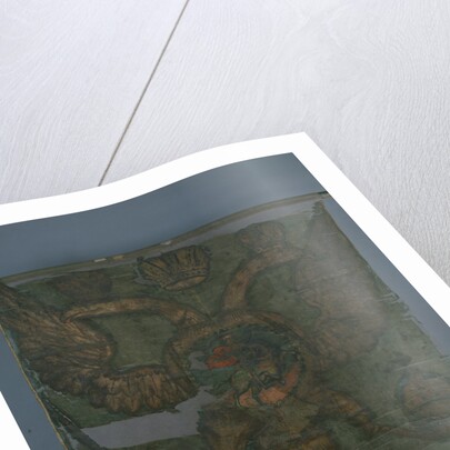 Imperial regimental flag at the Time of Peter the Great, 1700 by Banners and Standards Flags