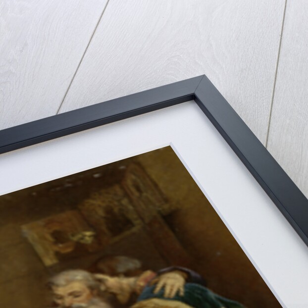 Boyars welcome (Prince Serebrenni visiting Boyar Morozov), 1865 by Vyacheslav Grigoryevich Schwarz