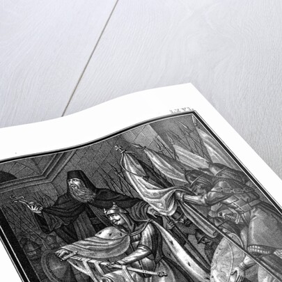The Oath of Dovmont. 1269 (From Illustrated Karamzin), 1836 by Boris Artemyevich Chorikov