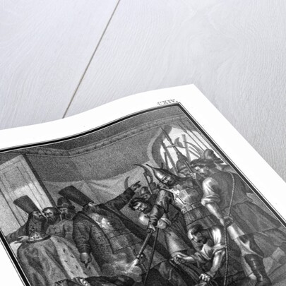 The Death of False Dmitriy I. 1606 (From Illustrated Karamzin), 1836 by Boris Artemyevich Chorikov