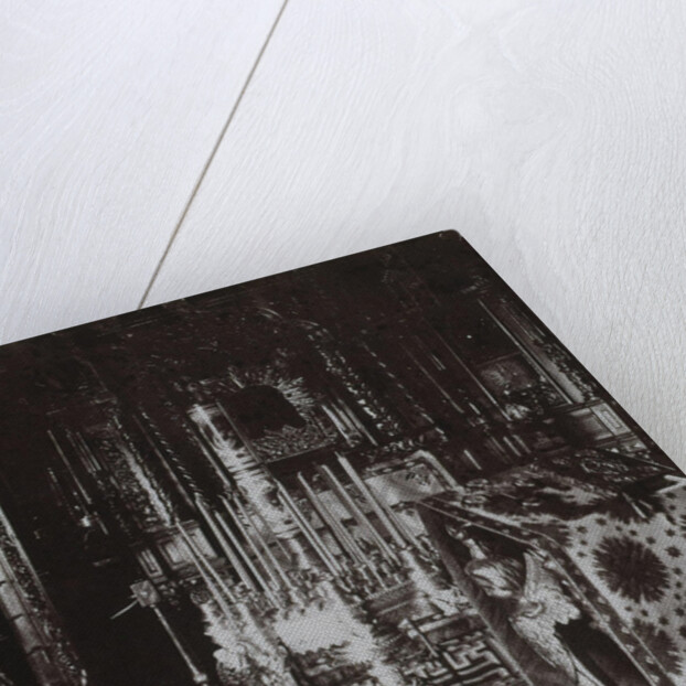 House Chapel at the cabin of Peter the Great in Petersburg, 1872 by Albert Felisch