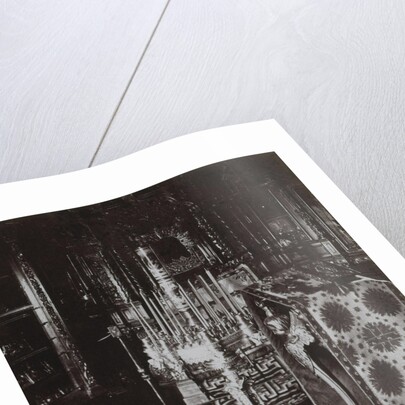 House Chapel at the cabin of Peter the Great in Petersburg, 1872 by Albert Felisch