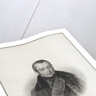 Portrait of the author Faddei Bulgarin, 1841 by Anonymous