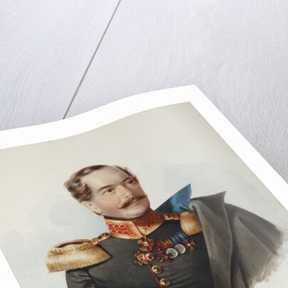 Portrait of Count Dmitri Alexeevich Shcherbatov, 1849 by Alexander Ivanovich Klünder
