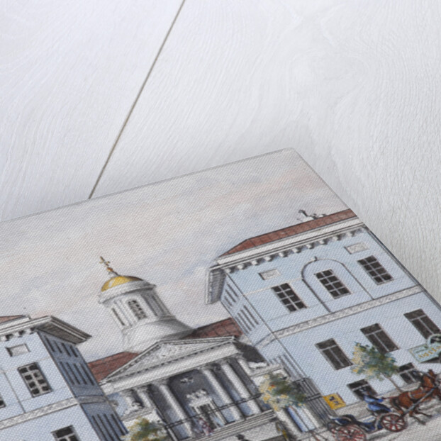 The Nevsky Prospekt in Saint Petersburg, 1830-1840s by Vasily Semyonovich Sadovnikov