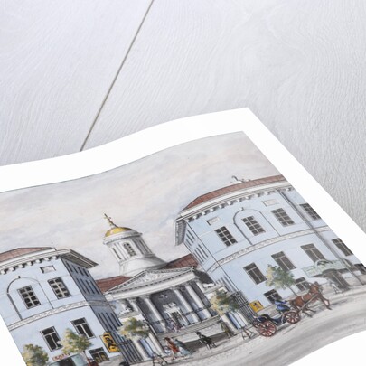 The Nevsky Prospekt in Saint Petersburg, 1830-1840s by Vasily Semyonovich Sadovnikov