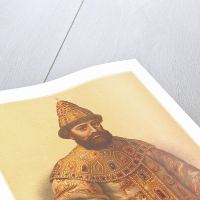 Portrait of the Tsar Michail I Fyodorovich of Russia, 1860s by Pyotr Fyodorovich Borel