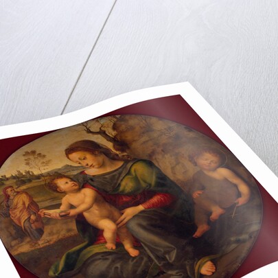 The Holy Family with the young John the Baptist, c. 1520 by Giuliano Bugiardini