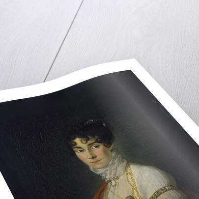 Portrait of the Actress and Singer, Countess Praskovya Sheremetyeva (Zhemchugova), Early by Anonymous