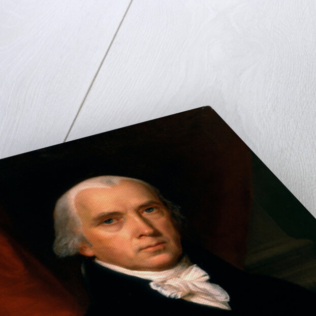 Portrait of James Madison, 1816 by John Vanderlyn