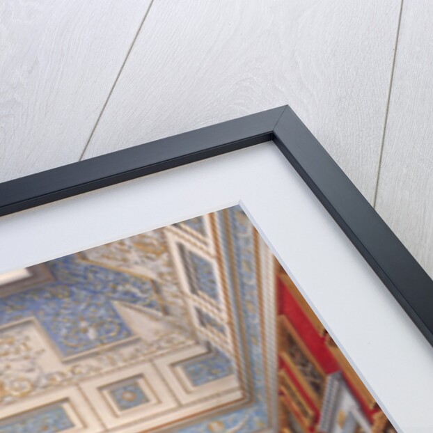 Interiors of the New Hermitage. The Room of Flemish painting, 1854 by Eduard Hau