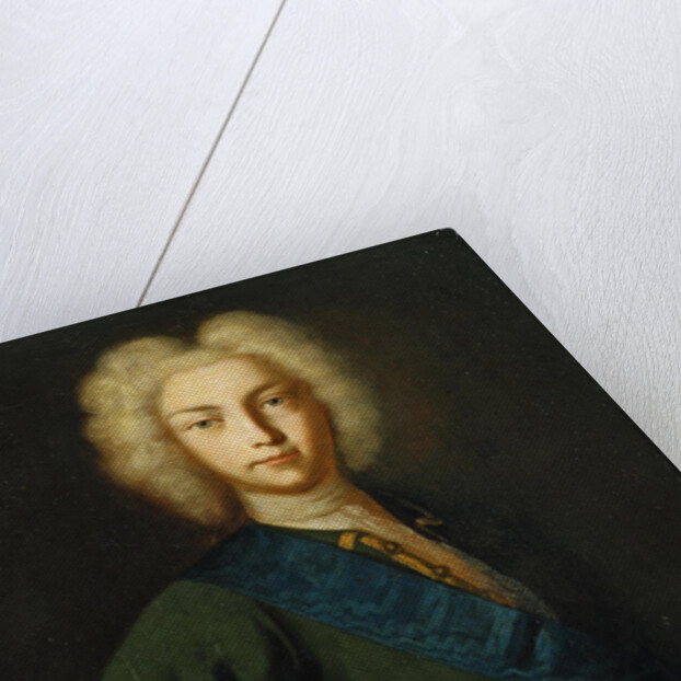 Portrait of the Tsar Peter II of Russia, 18th century by Anonymous